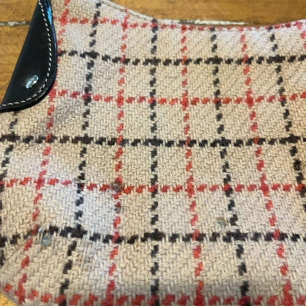 VINTAGE Special Edition Coach Wool Tattersall Plaid